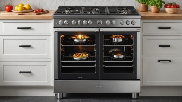 What are the advantages of a dual fuel range for home chefs?